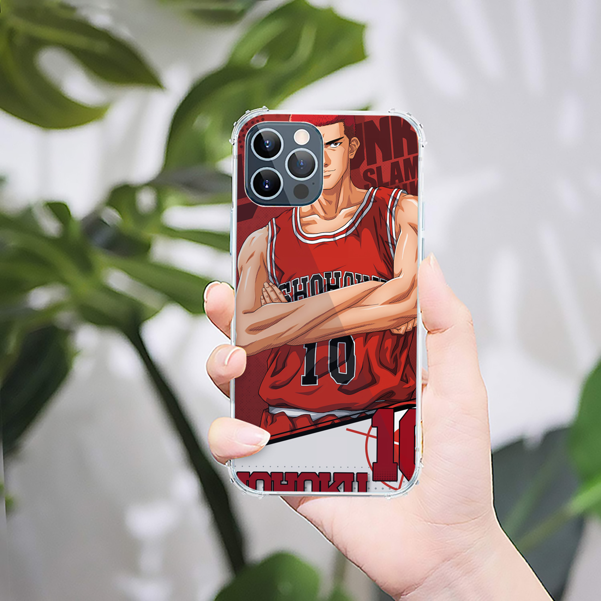 （画像用） SLAM DUNK／スラムダンク 【iPhone 12シリーズ対応】透明スマホケース（クリアソフトケース）